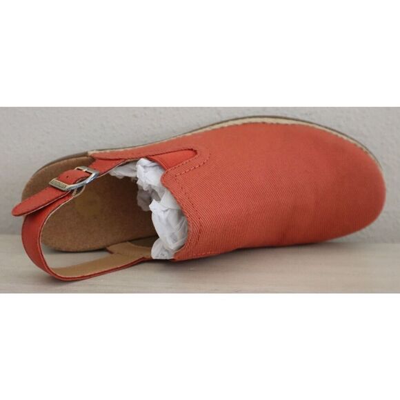 Revitalign Women's Sz 8.5D Brick Red Ventura Canvas Clogs - Picture 5 of 8